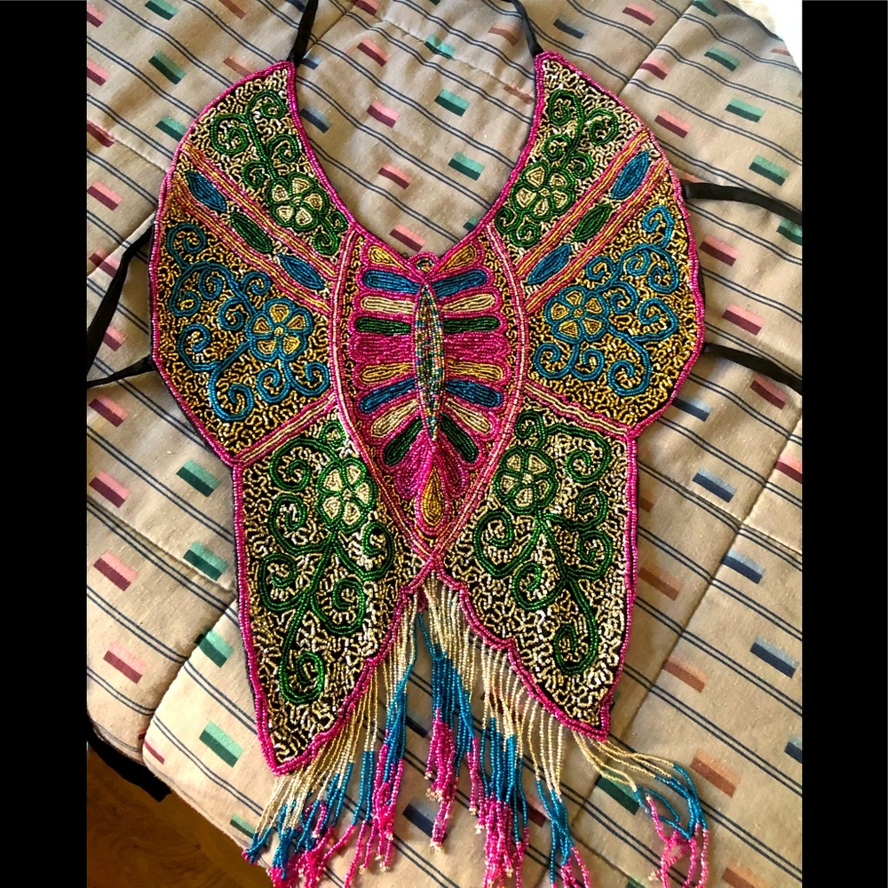 Beaded Butterfly Top 🦋